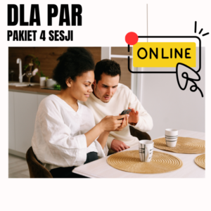 Pakiet 4 sesji online dla par