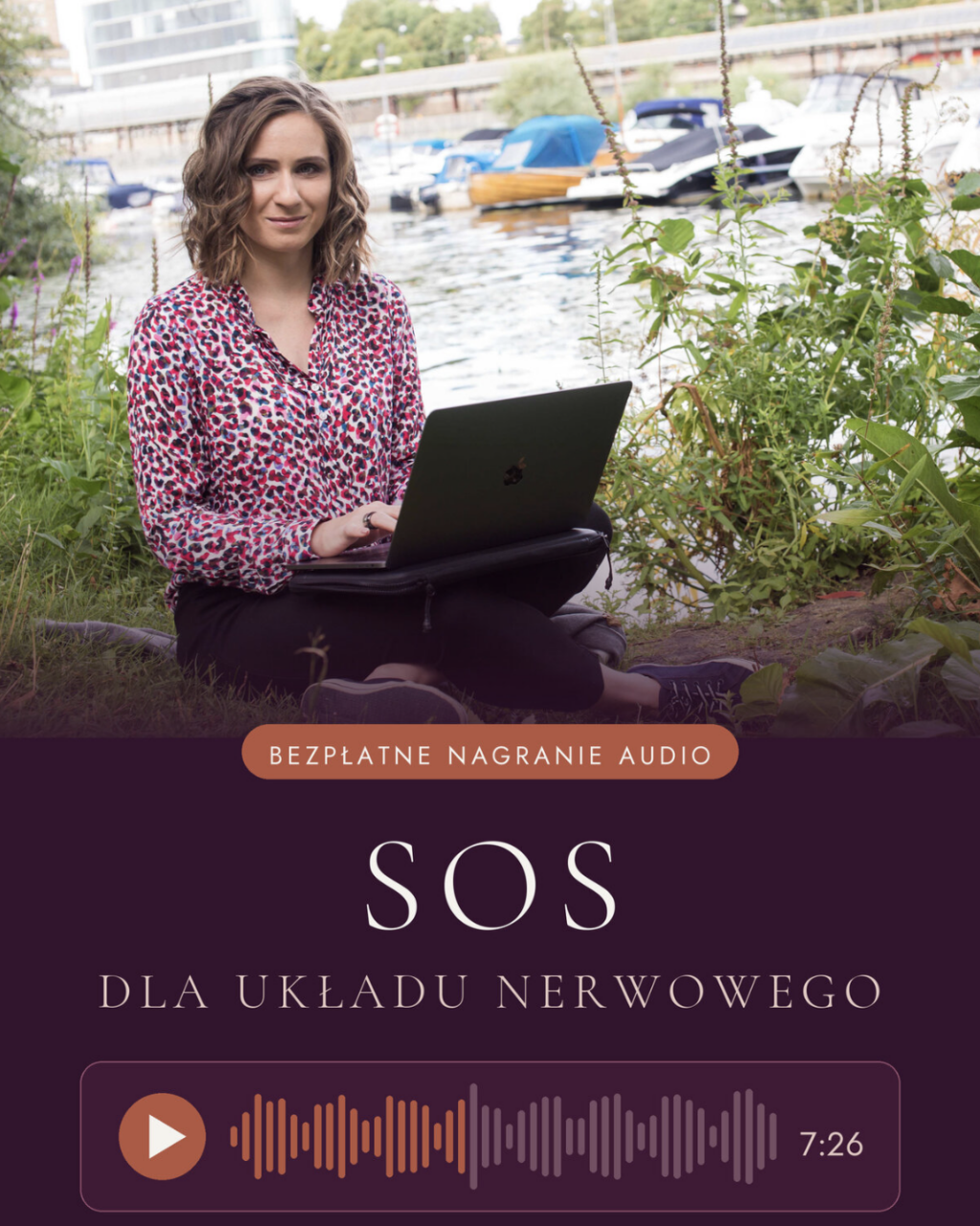Okładka bezpłatnego nagrania audio SOS dla układu nerwowego - Magdalena Widłak-Langer, Psyche Tee